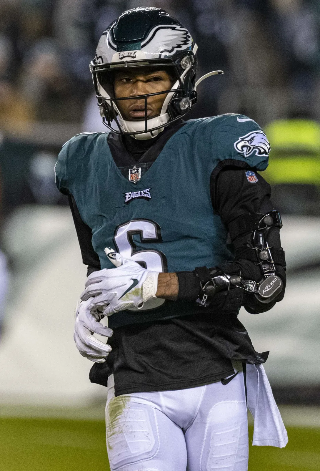 DeVonta Smith, WR for the Philadelphia Eagles